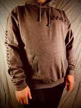 Load image into Gallery viewer, TRAILS IS SHOUTING HOODED SWEAT / CHARCOAL
